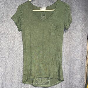Glitz Olive Short Sleeve Tee